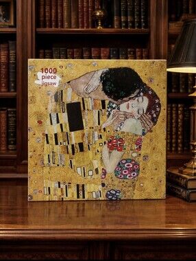 The Kiss Gustav Klimt PUZZLE 1000 Pieces 29" x 20" Sealed NEW